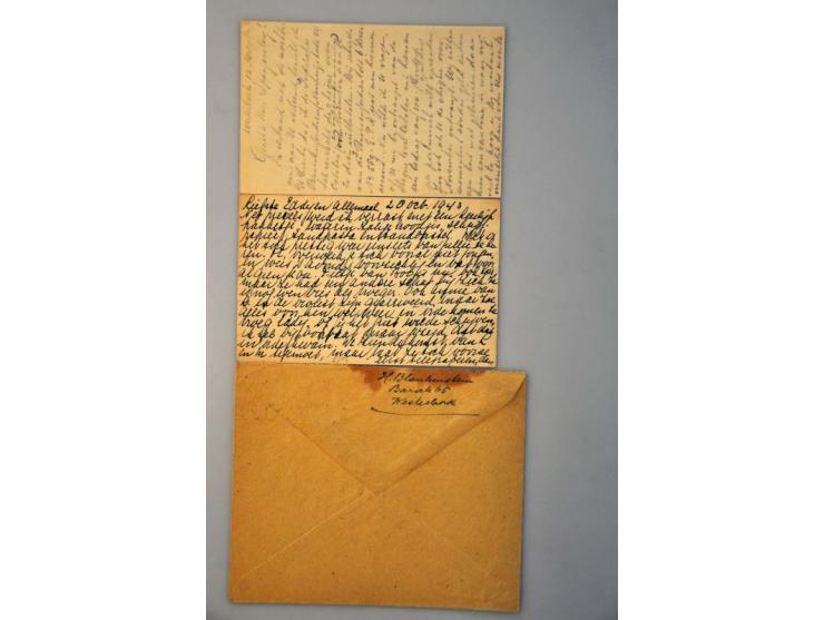 3 covers from camp Westerbork, all cancelled Assen 1943 and censor Geprüft 1, Geprüft 2 and Geprüft 4.