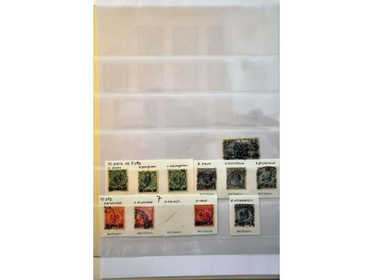 collection both collected */** and used with many better stamps including with BPP expertising marks on album leaves