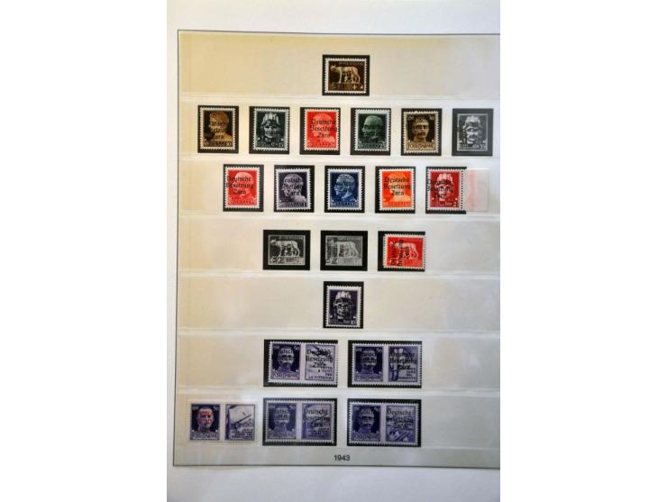 collection both collected */** and used including many better stamps, some with BPP expertising marks, on album leaves