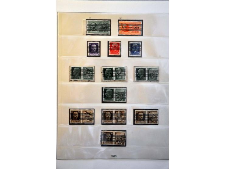 collection both collected */** and used including many better stamps, some with BPP expertising marks, on album leaves