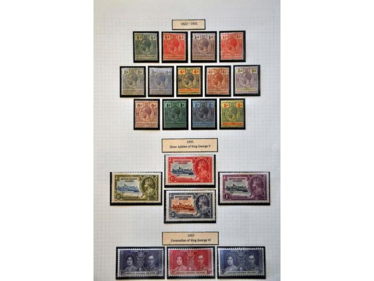 collection 1907-1982 * later ** with better sets on album leaves  