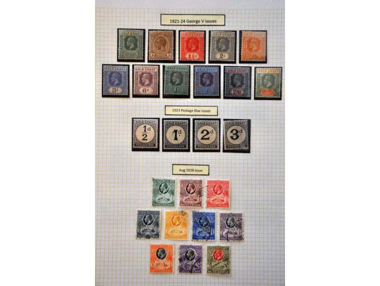 collection 1884-1954 mostly * with better ex. on album leaves 