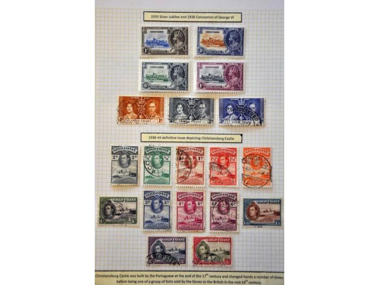 collection 1884-1954 mostly * with better ex. on album leaves 