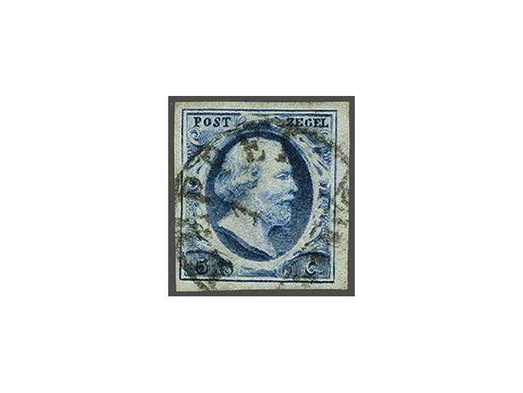 Meppel A (Ey 700) op 5 cent blauw, pracht ex.