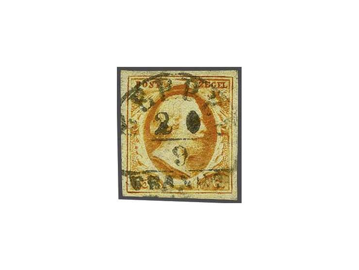 Meppel A (Ey 900) op 15 cent donkeroranje pos. 92, pracht ex.