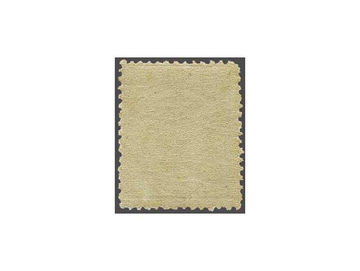 1 cent groen tanding 13¼ kleine gaten op dun papier met certificaat Vleeming 2019, cat.w. 330