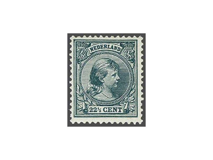 22½ cent zwartgroen, cat.w. 275
