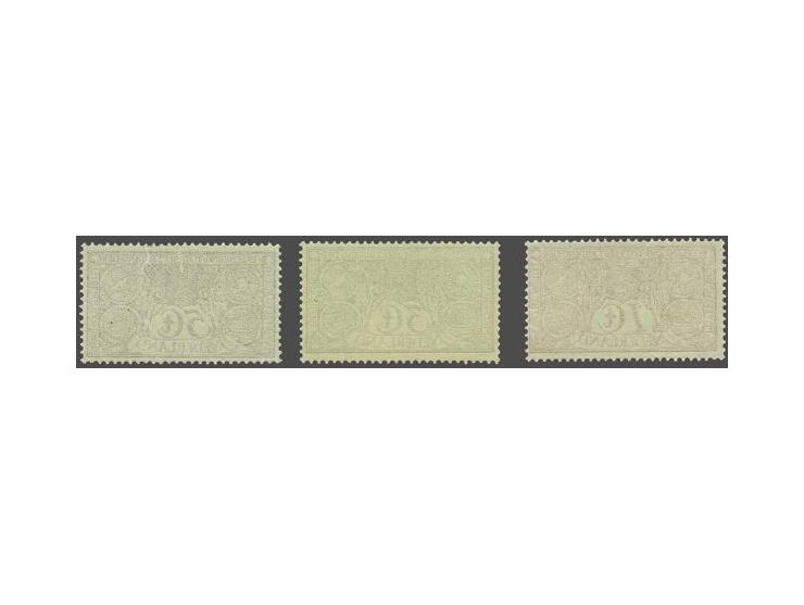 Tuberculose 1 t/m 5 cent, cat.w. 700