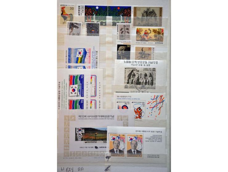 mainly */** including better airmail sets, mini-sheets, etc.
