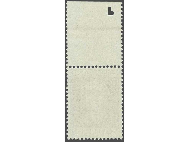 5 gulden roodbruin met velrand en knipteken, cat.w. 560+