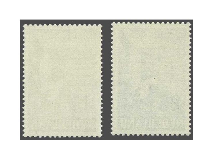 Meeuwen 15 en 25 gulden met certificaat Dr. Louis 1997, cat.w. 600 