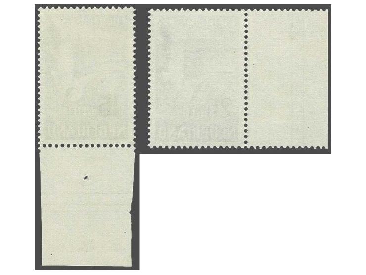 Meeuwen 15 en 25 gulden met certificaat Moeijes 1994, cat.w. 600 