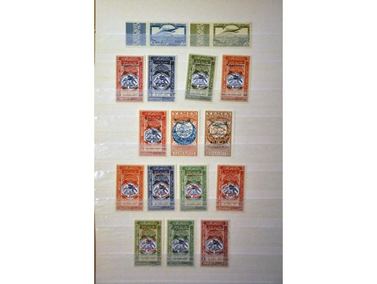 collection Airmail stamps mostly */** on stock pages