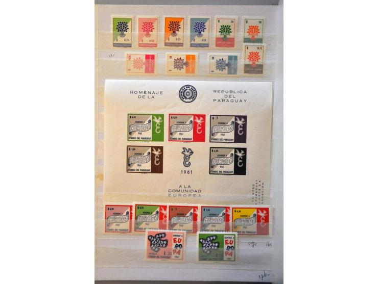 1960-1968 */** including e.g. better topical sets, imperfs, booklets, minisheets, etc.