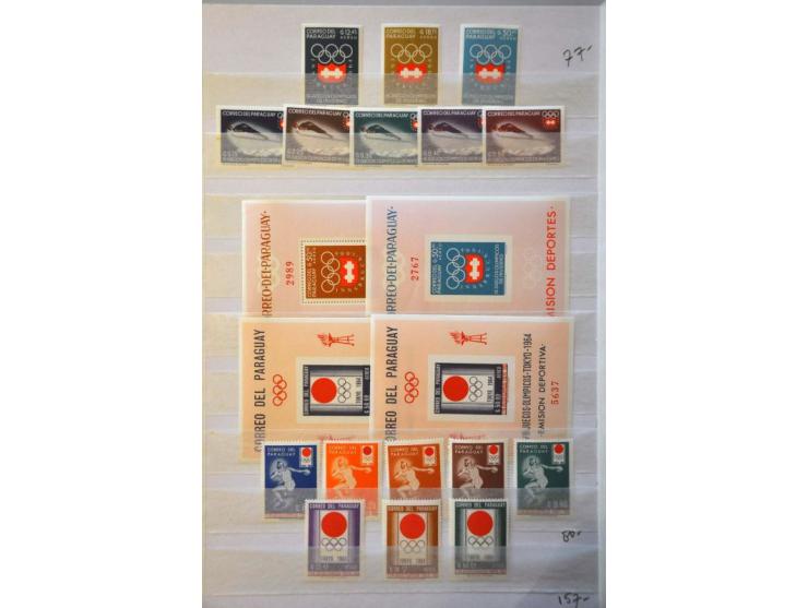 1960-1968 */** including e.g. better topical sets, imperfs, booklets, minisheets, etc.