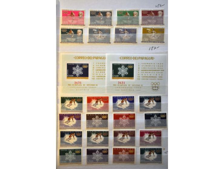 1960-1968 */** including e.g. better topical sets, imperfs, booklets, minisheets, etc.