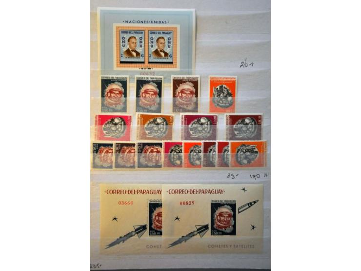 1960-1968 */** including e.g. better topical sets, imperfs, booklets, minisheets, etc.