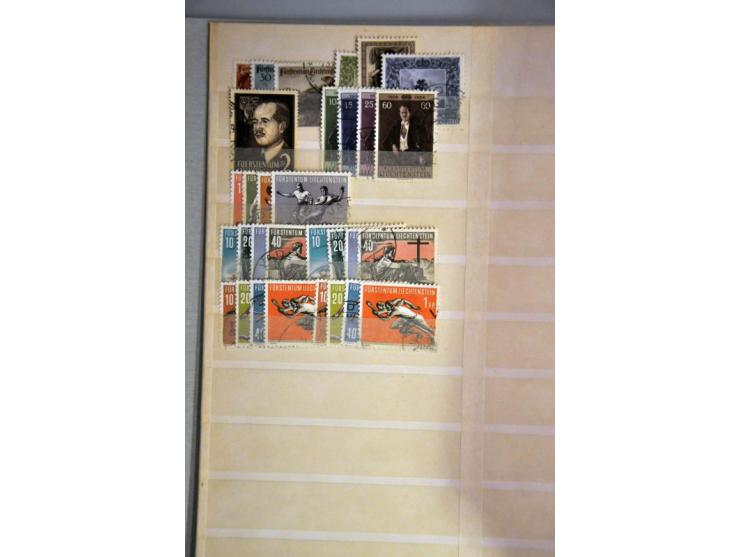 including Austria and Liechtenstein on 2 stock pages