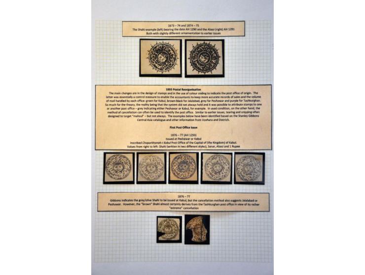 specialized collection 1871-1973 used and unused with better material, nicely arranged and well documented in binder