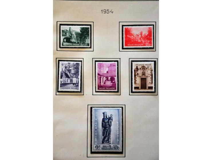 collectie 1849-1962 deels zowel gestempeld als * verzameld in deels gemengde kwaliteit met veel beter materiaal w.b. klassiek