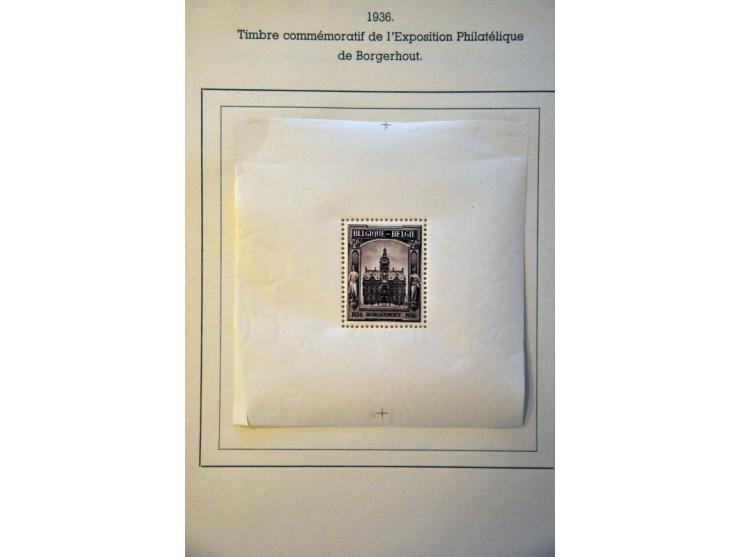 collectie 1851-1942 gestempeld en * in oud Philac album