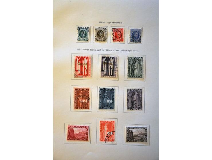 collectie 1851-1942 gestempeld en * in oud Philac album