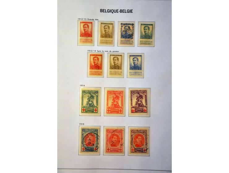 collectie 1849-1950 gestempeld, vanaf 1912 deels */** in Davo album 