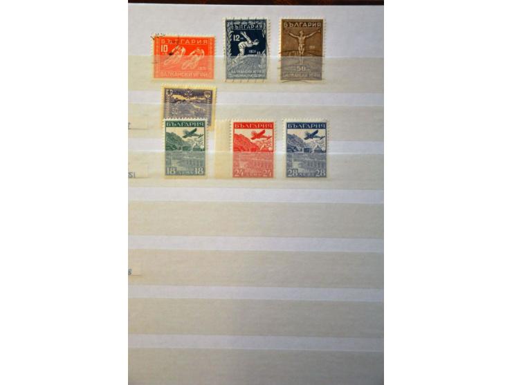 collection 1879-2007 with better ex. en sets, most issues both */** and used collected in 12 Lindner albums and 1 stockbook i