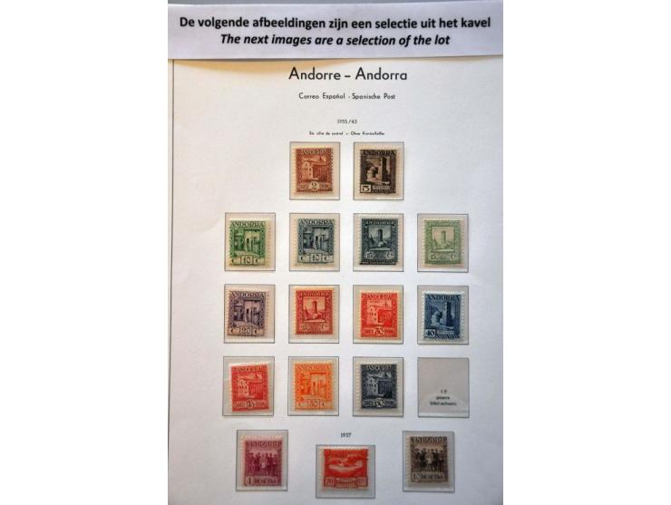 and Spanish Post collection 1931-2000 */** with many better ex. and sets including French Post from Yv. 1 onwards mainly ** (