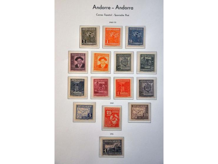and Spanish Post collection 1931-2000 */** with many better ex. and sets including French Post from Yv. 1 onwards mainly ** (