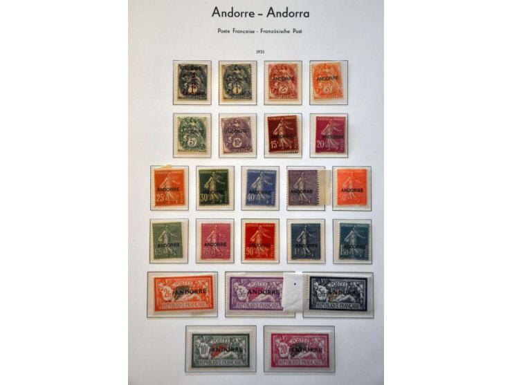 and Spanish Post collection 1931-2000 */** with many better ex. and sets including French Post from Yv. 1 onwards mainly ** (