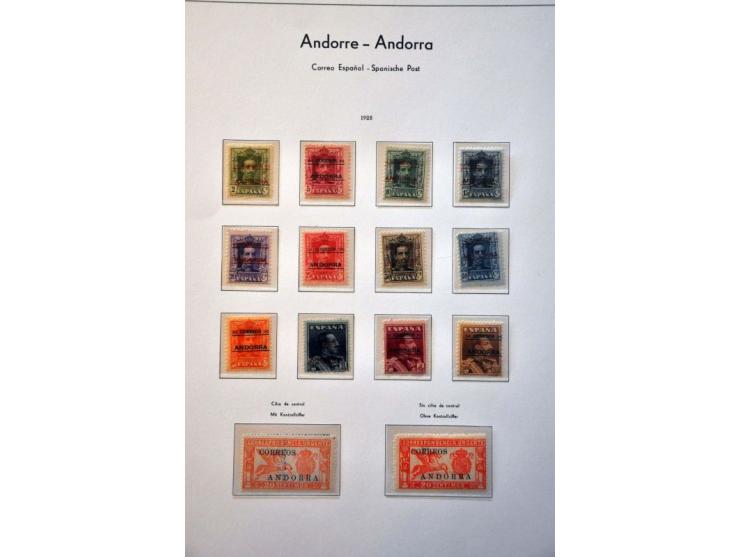 and Spanish Post collection 1931-2000 */** with many better ex. and sets including French Post from Yv. 1 onwards mainly ** (