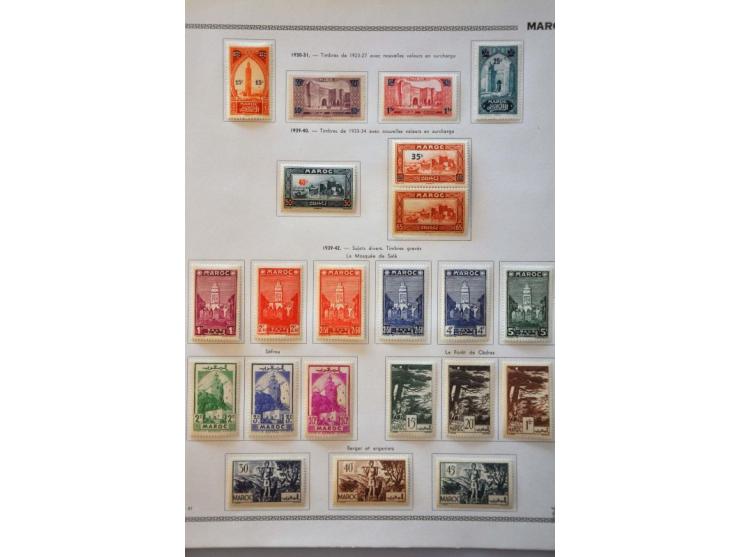 collection 1923-1971 collected both used and * in album and folder