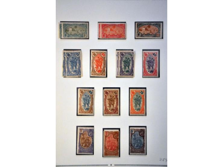 collection 1893- 1967 */** Cote des Somalis Djibouti and Obock incl. better material e.g. 1894 DJ overprint, 1894 Vues de Dji