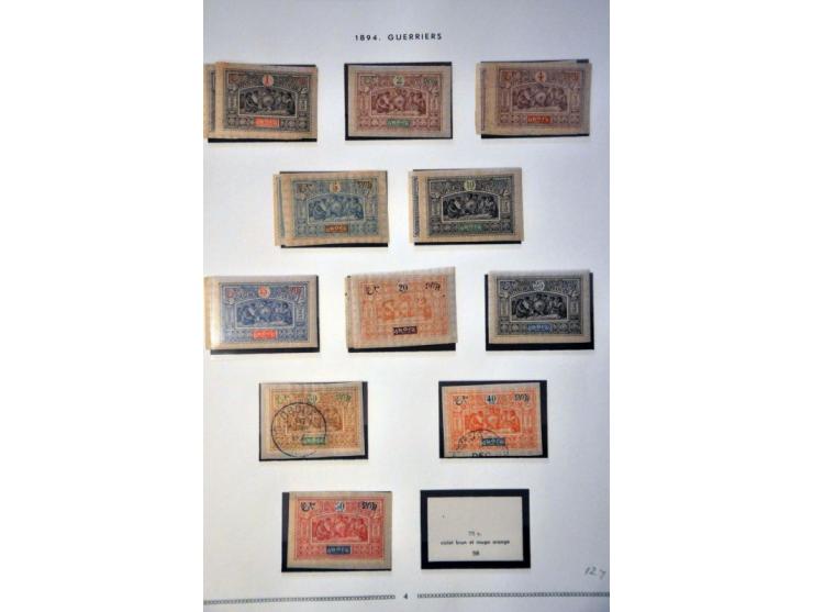 collection 1893- 1967 */** Cote des Somalis Djibouti and Obock incl. better material e.g. 1894 DJ overprint, 1894 Vues de Dji
