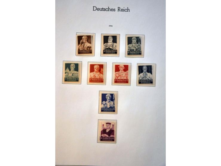 collection 1872-1945 */** with better material including Südamerikafahrt (regummed), signed (a.o. Peschl and Schlegel) in 2 L