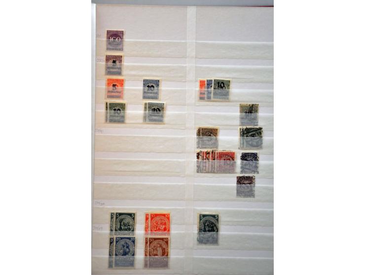 stock used and */** with some better sets in 2 stockbooks