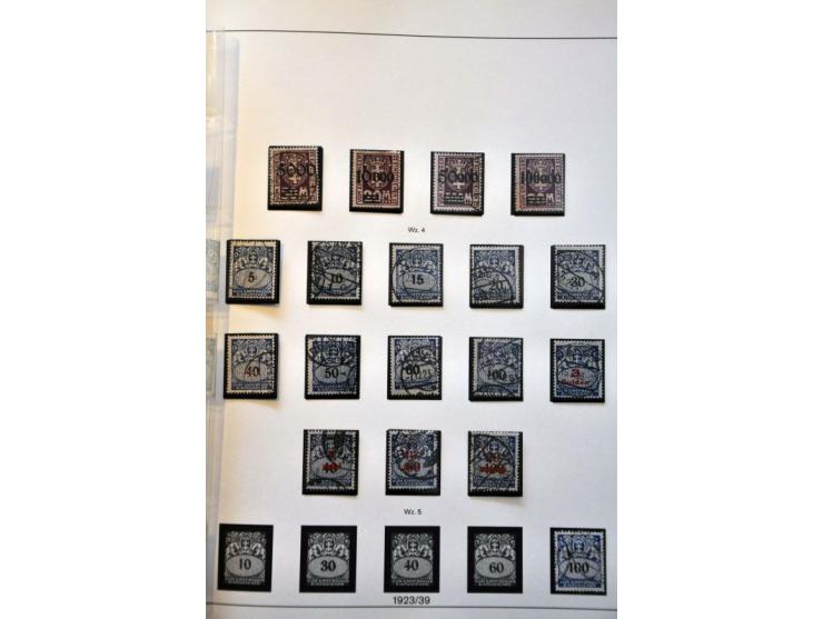 collection 1920-1939 collected both */** and used with many better stamps, sets and Port Gdansk including with BPP expertisin