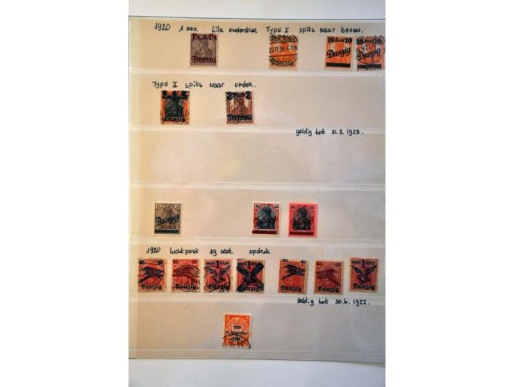 Port Gdansk and General Gouvernement 1920-1945, collection used and */** in binder