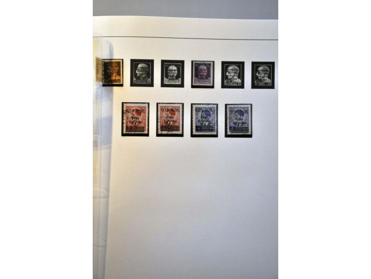 collection both collected */** and used with better material from a.o. Kotor, Zante, Pleskau, Polar Bear minisheet, Sudetenla
