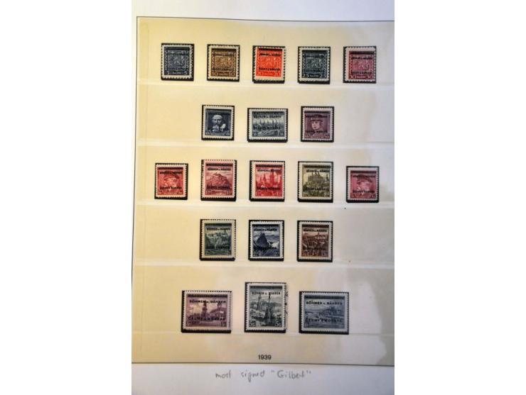 collection both collected */** and used with better material from a.o. Kotor, Zante, Pleskau, Polar Bear minisheet, Sudetenla