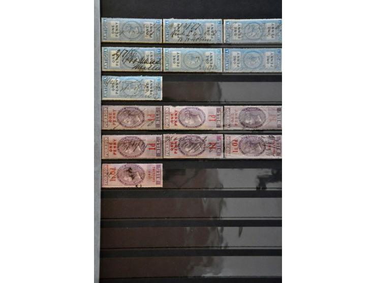 between 1840 and 1912 and some George VI, mostly better ex. including penny black (4x), SG 8 * (3x including bottom marginal 