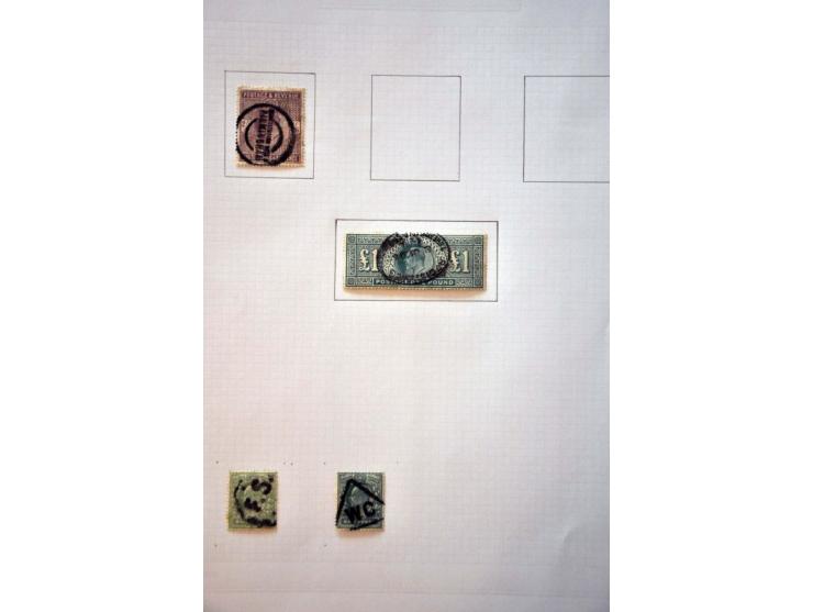 collection 1840-1998 mainly used with better ex., plates, watermark varieties, booklets etc. neatly described in 6 Victoria a