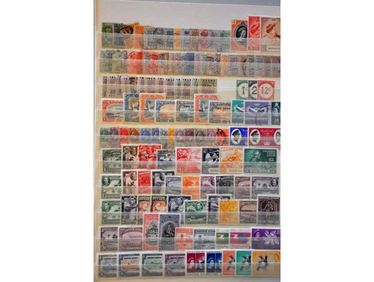 with North Borneo, Tristan, Bermuda, etc. */** and used including older material with better ex. and sets in stockbook