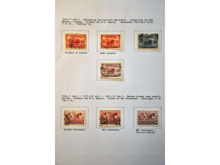 collection 1913-1999 mainly used with better ex. (5/- Harbour bridge c.t.o.), officials, booklets etc., neatly described in 5