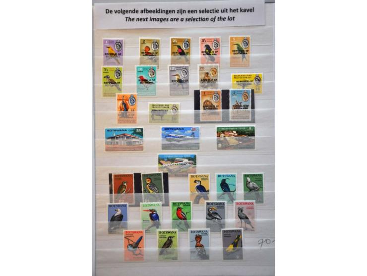 collection 1966-1998 ** including better topical sets and sheets in stockbook