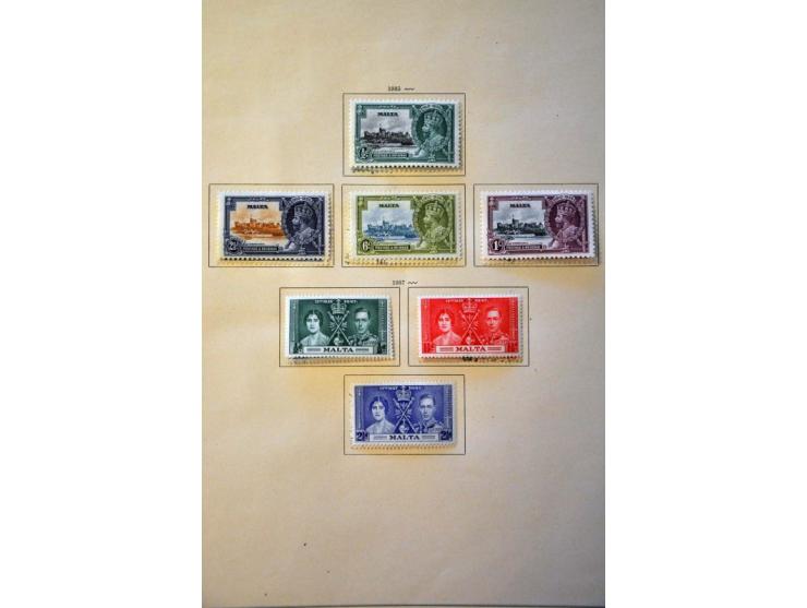 collection 1863-1987 mostly double collected (used and */**) with better ex. and sets (SG 30 * and used, 35 * and used, 104 *