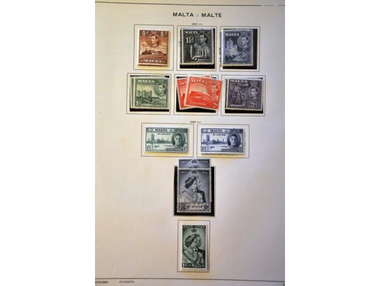 collection 1863-1987 mostly double collected (used and */**) with better ex. and sets (SG 30 * and used, 35 * and used, 104 *