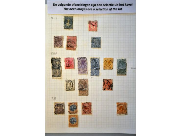 and Australia collection 1878-1998 from 1967 mostly ** in 2 Stanley Gibbons and 1 Davo albums