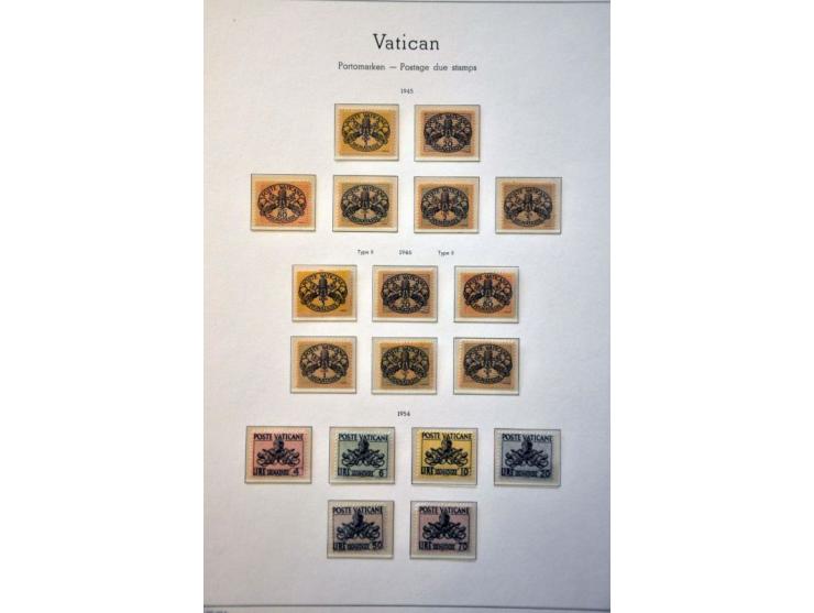 collection 1929-2000 */** with better ex. and sets including Provisorio * (Mi. 42 missing), Air Mail Mi. 147-148 * etc. in 2 